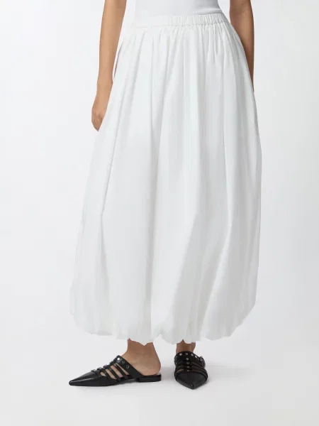 Спідниця міді PINKO Johnny Gonna білий