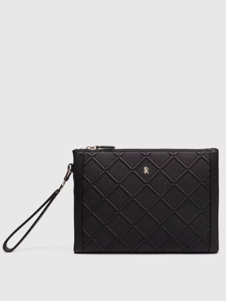 Кожаная сумка Stefano Ricci черная