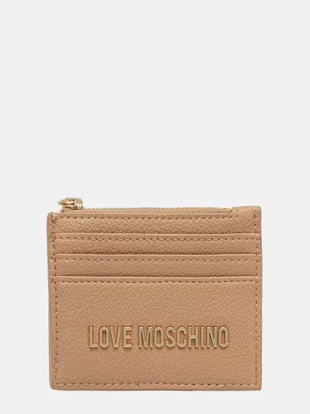 Peněženka Love Moschino béžová