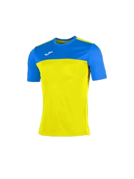 T-shirt Joma Winner żółty niebieska