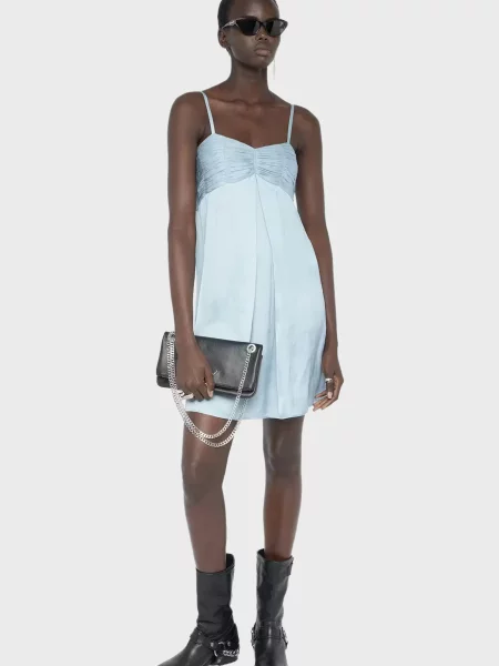Платье Zadig&voltaire голубое