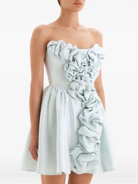 Rochie mini Post Meridiem de costum albastru