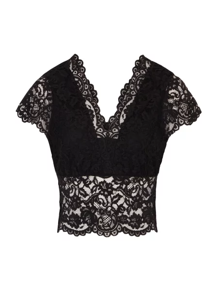 Bluză Morgan din dantelă negru