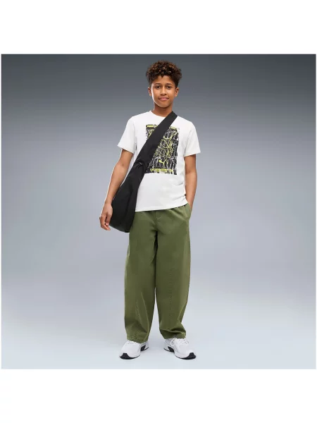 Tricou copii Puma alb