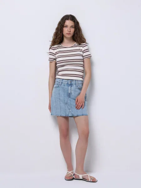 Спідниці Colin’s комбінований верх блакитний