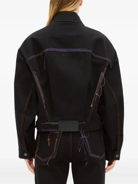 Geacă de blugi Msgm negru