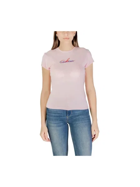 Calvin Klein Jeans t-shirt różowa