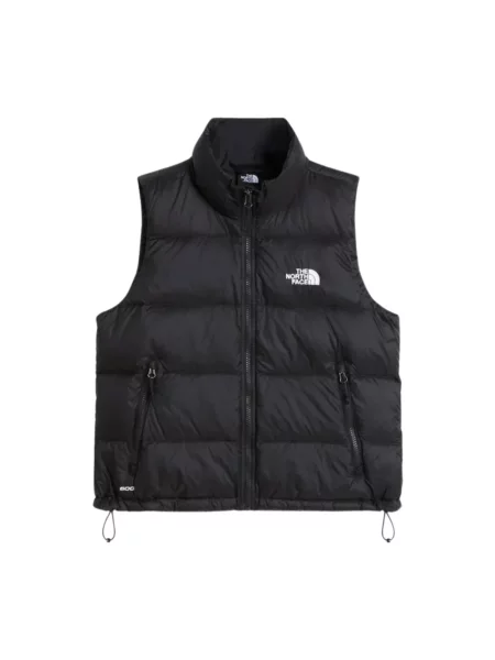 Kamizelka puchowa The North Face w kształcie litery A czarna