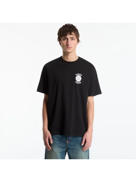 Tricou KENZO Gots Paris Emblem Classic T-Shirt Black S negru