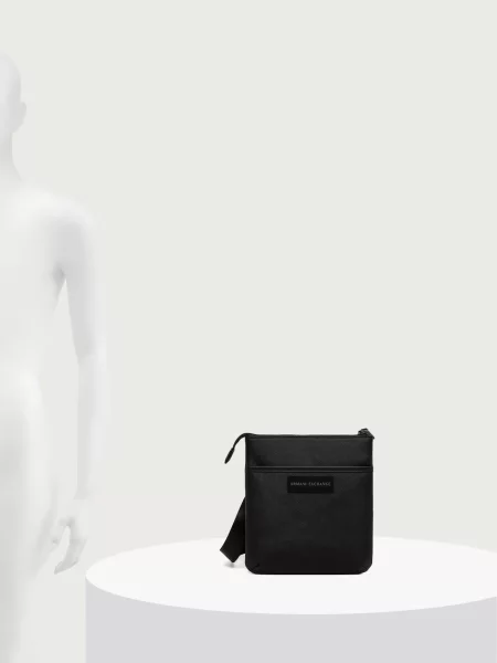 Кожаная сумка Armani Exchange