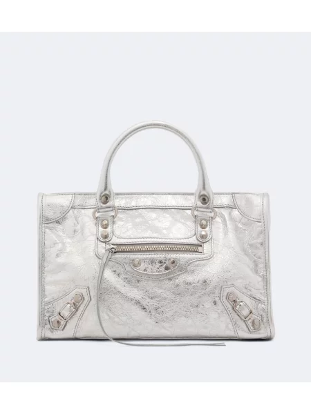 Top Balenciaga din piele