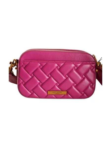 Torebka crossbody Kurt Geiger różowa