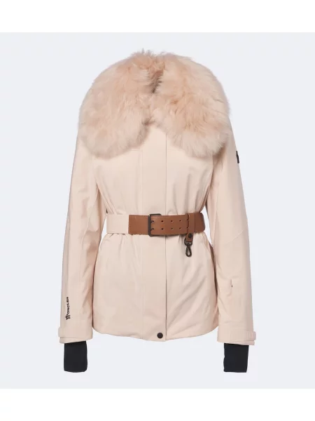 Geacă de schi Moncler Grenoble roz