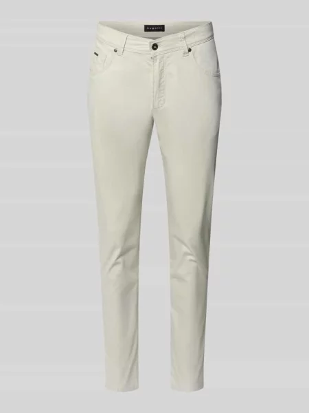 Spodnie o kroju regular fit z wpuszczanymi model „CORDOBA” Bugatti