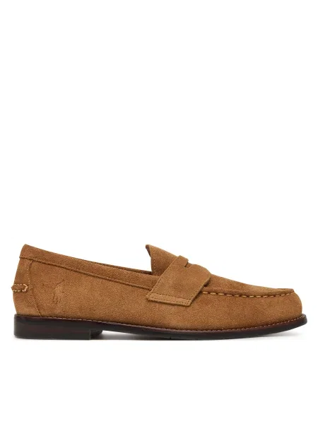 Polo Ralph Lauren Mokasíny hnedá
