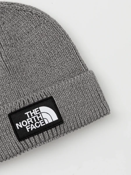 The North Face czapka TNF Logo Box szara