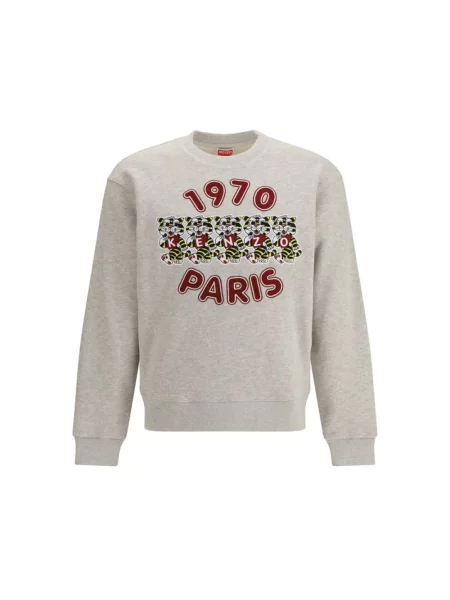 Bluza Kenzo w tygrysie prążki szara