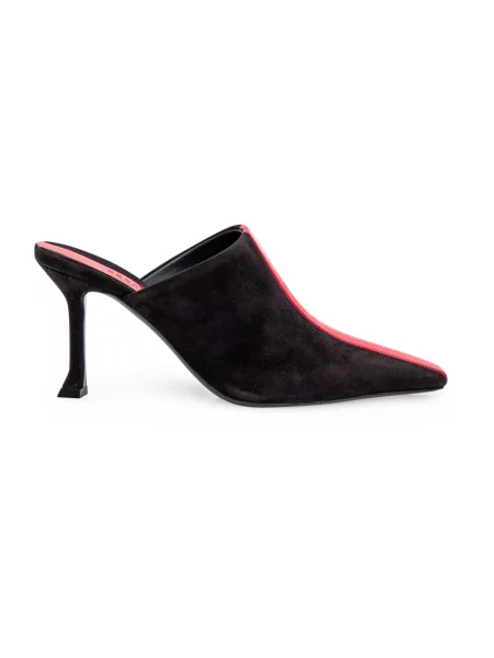 Klapki Salvatore Ferragamo czarne