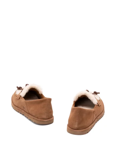Pantofi loafer Ugg din piele de căprioară maro
