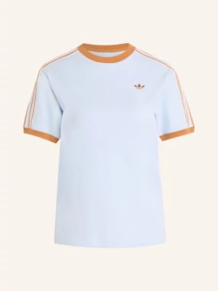Adidas Originals Koszulka Adidas Originals Summer Glow Advanced Three Stripes blau biała