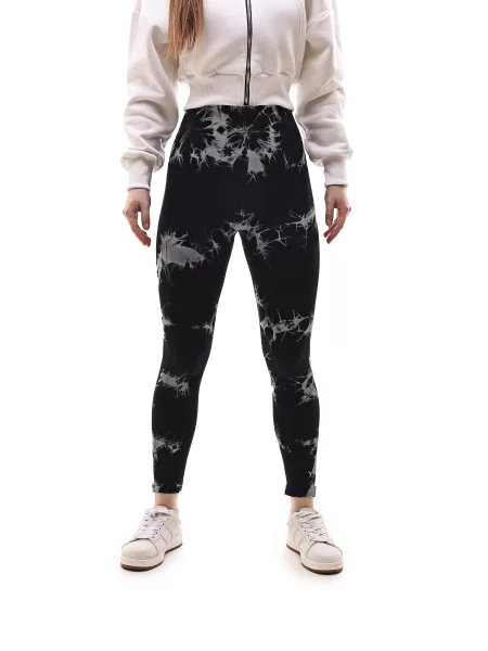 Легінси LUMO білий/чорний білі