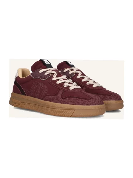 Haftowane sneakersy Maruti brązowe