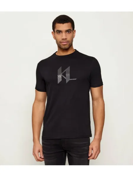 Karl Lagerfeld tricou din negru