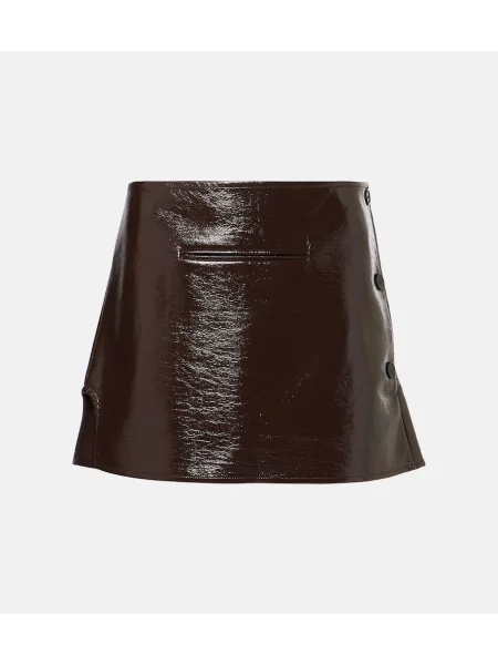 Fustă Courreges maro