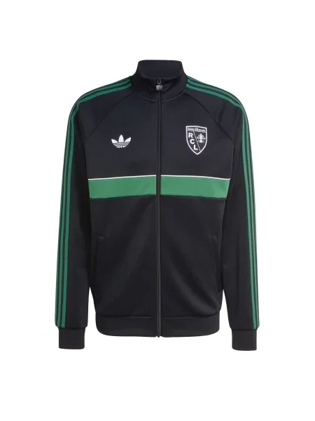 ADIDAS PERFORMANCE Sportski gornji dio trenirke RC Lens Originals tamno zelena / crna bijela