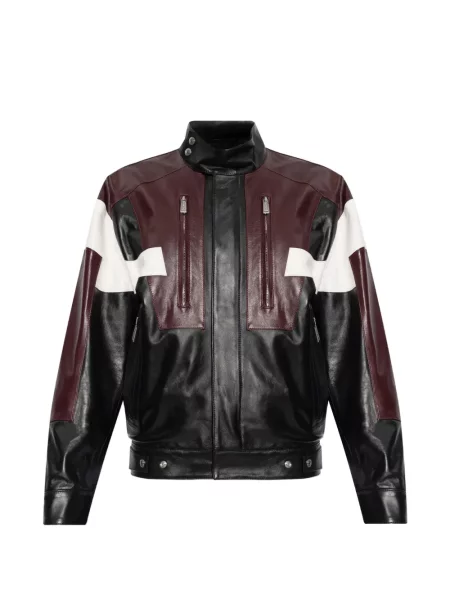 Gulerat geanta de piele Dsquared2 negru