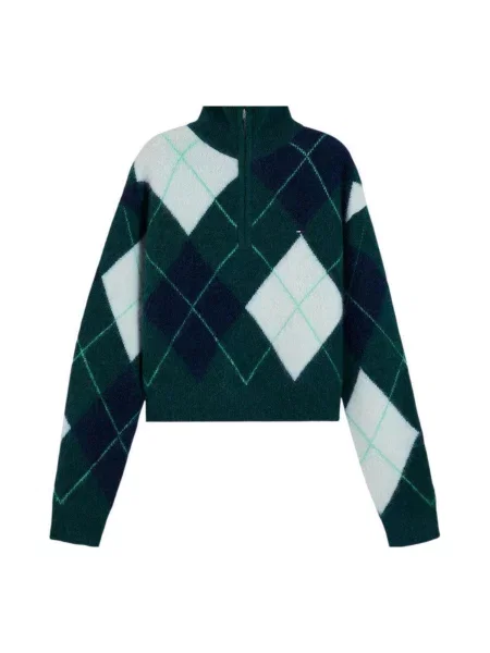 Sveter Tommy Hilfiger zelená