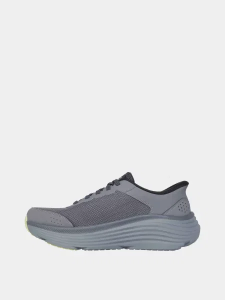 Кожаные кроссовки для спортзала Skechers серые