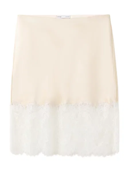 MANGO Fustă ELENA deschis bej