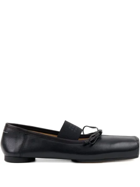 Balerini Mm6 Maison Margiela din piele negru