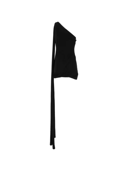 Top Eleh drapat cu un umăr gol negru