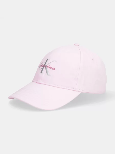 Calvin Klein kšiltovka růžová