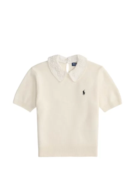 Είδος υφάσματος σκούφος Polo Ralph Lauren κλασικό με κορδόνια λευκό