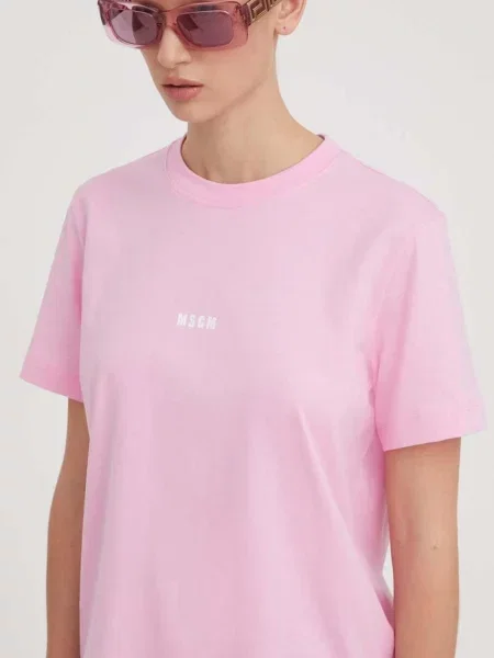 Тениска MSGM розово