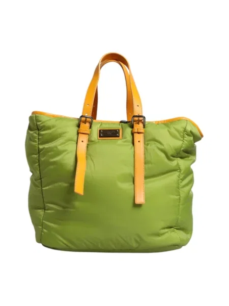 Shopperka Dolce And Gabbana z logo zielona