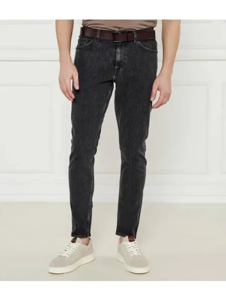 TIGER OF SWEDEN Blugi EVOLVE | Skinny fit negru