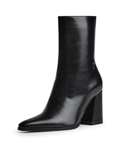 Bershka Botine negru
