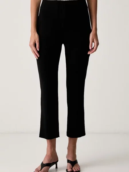 Le Privé spodnie capri z YSEE CAPRI NOIR czarne