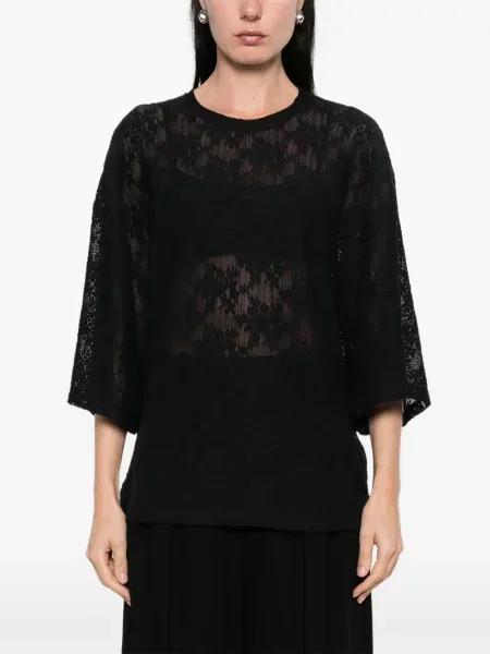 Top Imperial koronkowy czarny