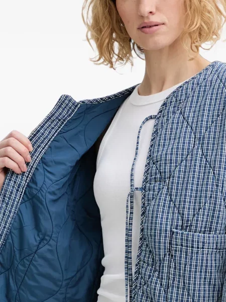 Gulerat pantaloni Levi's® evazate zdrențuiți albastru
