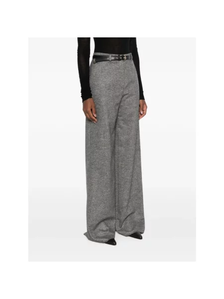 Spodnie Max Mara Studio szare