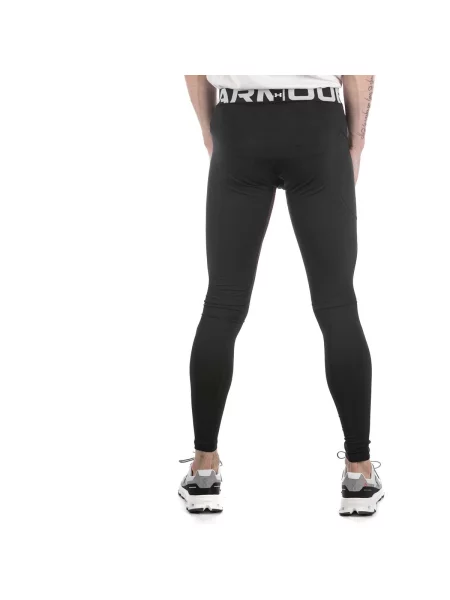 Pantaloni Under Armour Cg Armour Leggings Black/ White XS negru