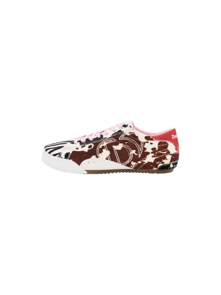 Sneakerși Desigual alb