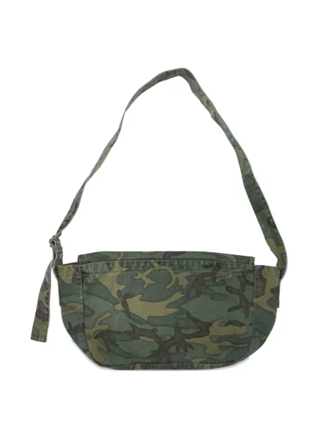 Geantă Needles cu imagine cu model camuflaj verde