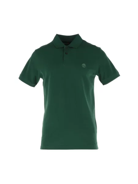 Krótka koszulka polo Timberland zielona