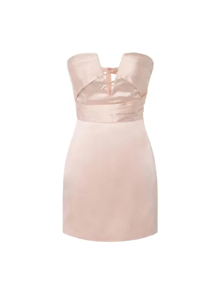 Sukienka mini Elisabetta Franchi tiulowa różowa